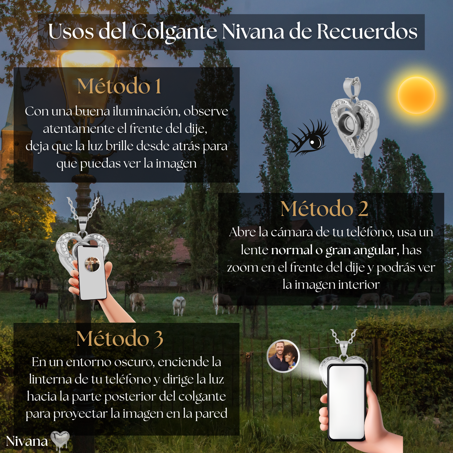 Colgante Nivana de Recuerdos