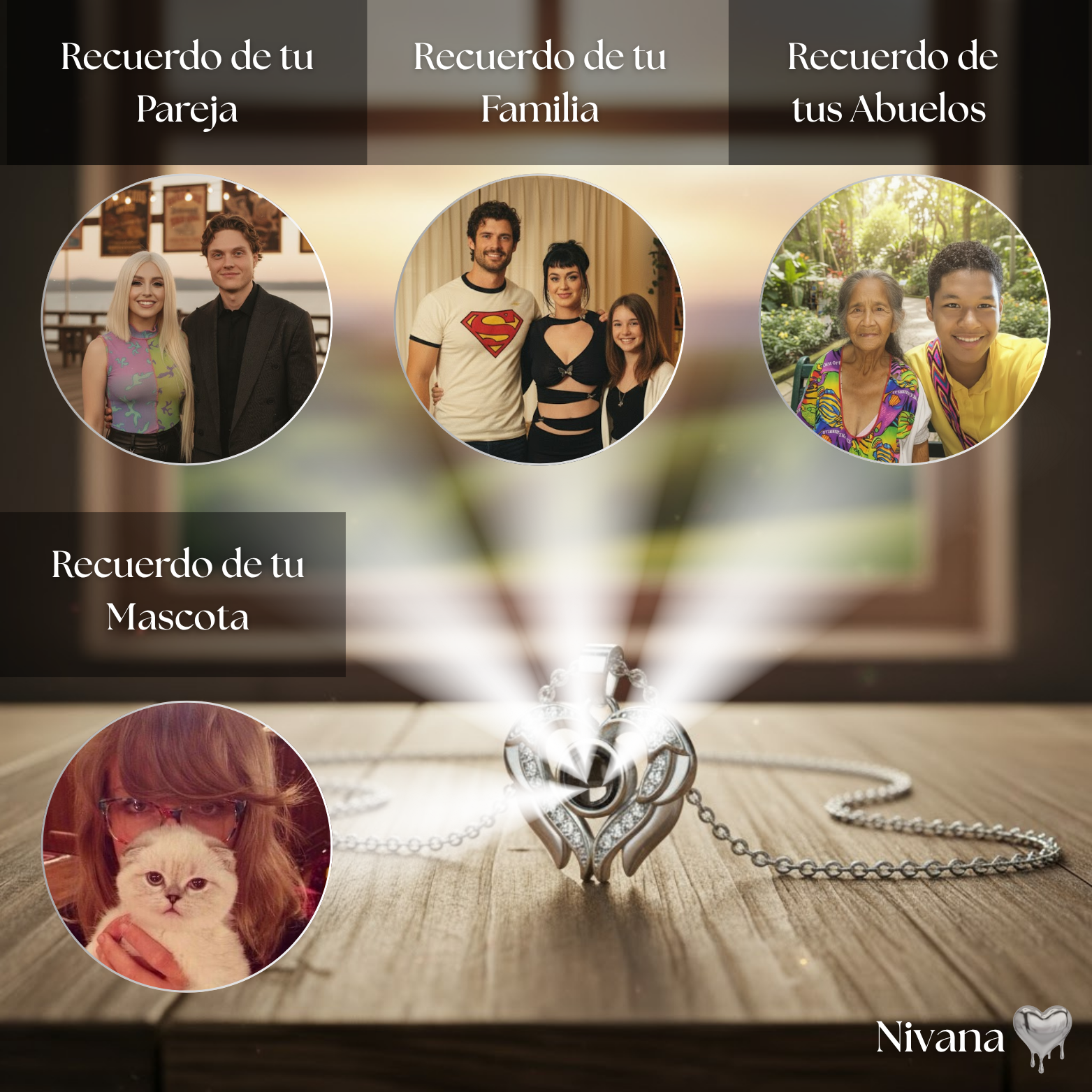 Colgante Nivana de Recuerdos