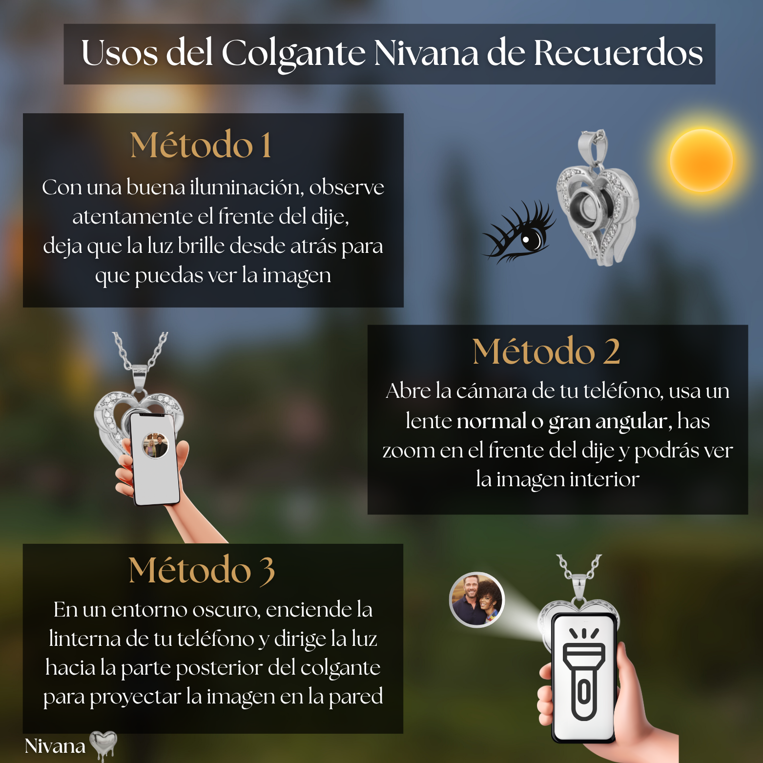 Colgante Nivana de Recuerdos